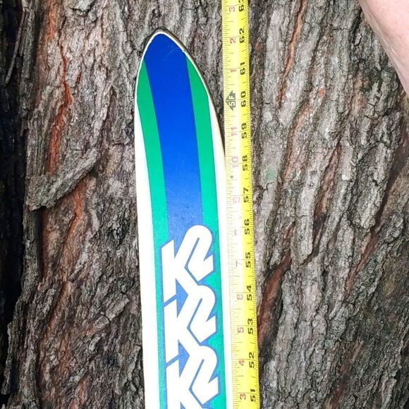 Vintage k2 444 short cut USA Salomon skis - Picture 8 of 9